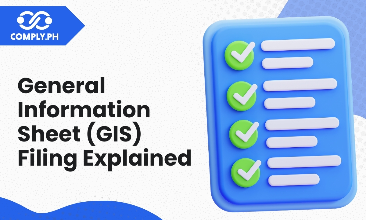 General Information Sheet (GIS) Filing Explained for Philippine Companies
